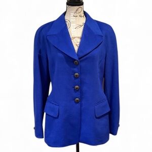 Escada Exclusively for Neiman Marcus Royal Blue Blazer – New Without Tags sz38/8